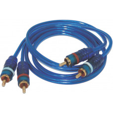 AMP POWER 3 RCA CABLE COPPER CONDUCTOR OXYGEN FREE CABLE