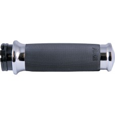 CUSTOM CONTOUR GRIPS HEATED CABLE THROTTLE CHROME