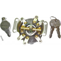 6 POLE IGNITION SWITCH 84-95 W/FAT BOB STYLE DASH