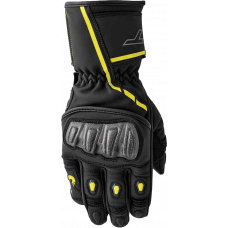 S1 GLOVE BLK/FLO-YEL LEATHER SM S1 GLOVE BLK/FLO-YEL LEATHER SM