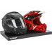 DOUBLE HELMET SHELF