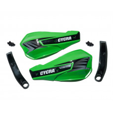 REPLACEMENT HAND SHIELDS VORTEX W/ABRASION GUARDS GREEN
