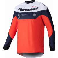 PRO-DURA JERSEY NAVY/HOT ORANGE/WHITE 2X