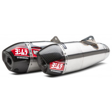 RS-9 HEADER/CANISTER/END CAP EXHAUST DUAL SLIP-ON SS-AL-CF RS-9 HEADER/CANISTER/END CAP EXHAUST DUAL SLIP-ON SS-AL-CF