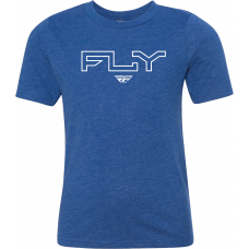 YOUTH FLY EDGE TEE ROYAL BLUE YL