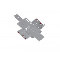 CENTRAL SKID PLATE ALLOY