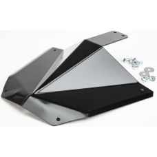 SKID PLATE BLACK FOR GEN4 FRONT BUMPER S/M