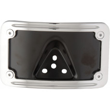 LICENSE PLATE FRAME CURVED HORIZONTAL