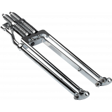 SPRINGER FORK TAPERED LEG STD CHROME