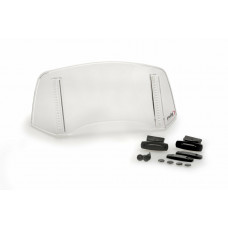 MULTI-ADJUSTABLE VISOR 2.0 CLIP-ON CLEAR 300X130MM