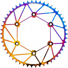 REAR SPROCKET CHROMOLY STL/ZIR 50T-520 CHROMATIC KTM/HUSQ
