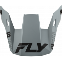 YOUTH RAYCE HELMET VISOR MATTE GREY YS-YL