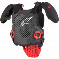 A-5 S YOUTH CHEST PROTECTOR BLACK/WHITE/RED LG/XL A-5 S YOUTH CHEST PROTECTOR BLACK/WHITE/RED LG/XL