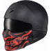 COVERT FACE MASK SAMURAI GLOW IN THE DARK RED