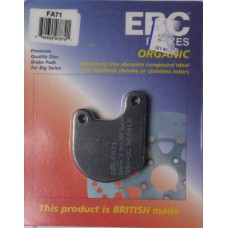 BRAKE PADS FA71 ORGANIC