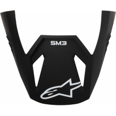 SM3 SOLID VISOR BLACK MATT SM3 SOLID VISOR BLACK MATT