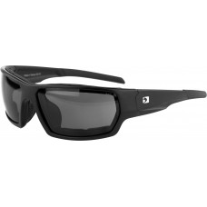 TREAD SUNGLASSES MATTE BLACK W/SMOKED LENS REMOVABLE FOAM