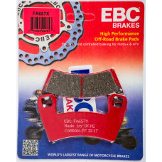 BRAKE PADS FA657X CARBON X SERIES
