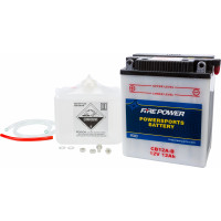 BATTERY W/ACID CB12A-B 12V HEAVY DUTY