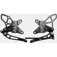 REAR SET COMPLETE BLK KAW REAR SET COMPLETE BLK KAW
