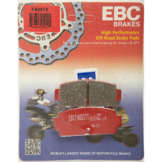 BRAKE PADS FA651X CARBON X SERIES
