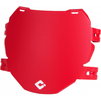 DOWNHILL/E BIKE NUMBER PLATE RED