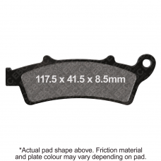 BRAKE PADS SFA324HH DOUBLE-H SINTERED