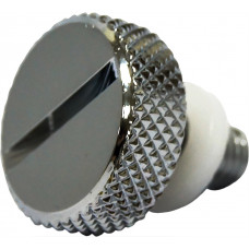 QUARTER TURN THUMB SCREW 1/4-28 CHROME
