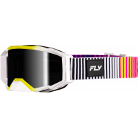 ZONE  ELITE  GOGGLE  PNK/YEL/P W/DARK SMOKE HYDROPHOC LENS