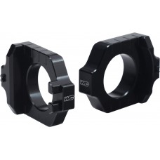 AXLE BLOCKS ELITE KAW/SUZ BLACK