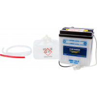 BATTERY W/ACID 6N6-1D-2 6V