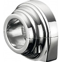 THROTTLE CLAMP DOUBLE CABLE SNAP IN STYLE CHROME