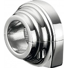THROTTLE CLAMP DOUBLE CABLE SNAP IN STYLE CHROME