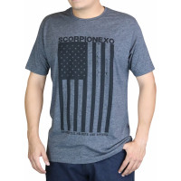 AMERICANA SHIRT BLACK/CHARCOAL LG