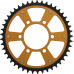 REAR STEALTH SPROCKET ALU/STL 45T-520 GLD KAW