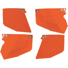 STEALTH DOOR ALLUMINUM SKINS ORANGE RUST METALLIC POL