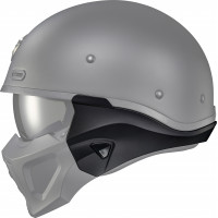 COVERT X NECK COVER MATTE BLACK SM-MD