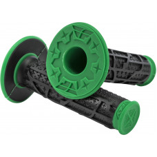 PILOT II MX GRIPS GREEN/BLACK