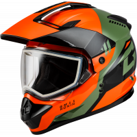 GM-11 RONIN HELMET ORANGE/GREEN/BLACK LG