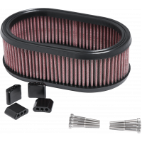 NL HI FLOW AIR FILTER AC KIT BLACK