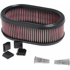 NL HI FLOW AIR FILTER AC KIT BLACK