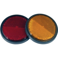 REFLECTOR STUD MOUNT AMBER