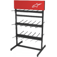 ALPINESTARS GLOVE DISPLAY BLACK BOX 1 OF 2