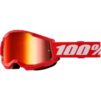 STRATA 2 GOGGLE RED MIRROR RED LENS