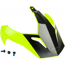VISOR W/SCREWS SCUD MATTE HI-VIS/BLACK GM-11