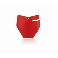 FRONT NUMBER PLATE GAS/KTM RED