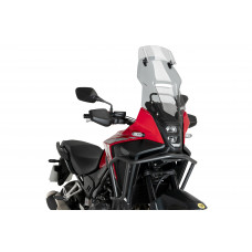 MULTI-ADJUSTABLE VISOR 2.0 CLIP-ON SMOKE 300X130MM
