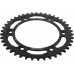 REAR SPROCKET STEEL 42T-520 BLK HON