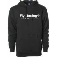 FLY TRADEMARK HOODIE BLACK 2X