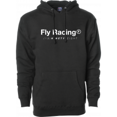 FLY TRADEMARK HOODIE BLACK 2X
